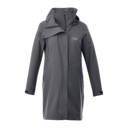 Custom Women's MANHATTAN Softshell Jacket - Grey Storm 