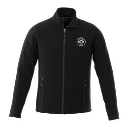 Custom Men's Tall RIXFORD Full Zip Microfleece Jacket - Black Custom Men's Tall RIXFORD Full Zip Microfleece Jacket - Black