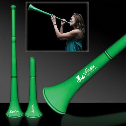Custom Collapsible Stadium Horn - Green - 28 Inch