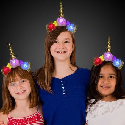 Custom LED Unicorn Headband - Blank Custom LED Unicorn Headband - Blank