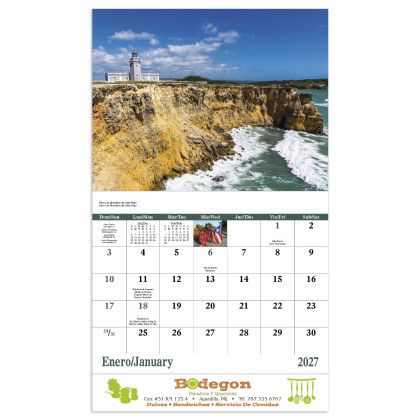 Custom Economy Appointment Calendar - Puerto Rico - Calendar view