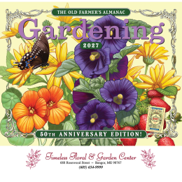 Old Farmer's Almanac Gardening Calendar - Stapled - Cover Old Farmer's Almanac Gardening Calendar - Stapled - Cover