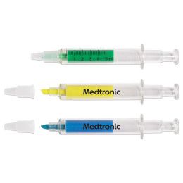 Custom Syringe Highlighters Custom Syringe Highlighters