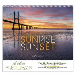 Custom Triumph® Premium Appointment Calendar - Sunsets