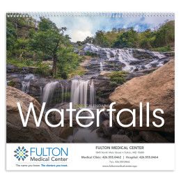 Custom Triumph® Premium Appointment Calendar - Waterfalls