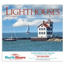 Custom Triumph® Premium Appointment Calendar - Lighthouses