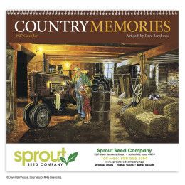 Custom Triumph® Premium Appointment Calendar - Country Memories