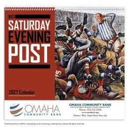 Custom Triumph® Premium Appointment Calendar - The Saturday Evening Post