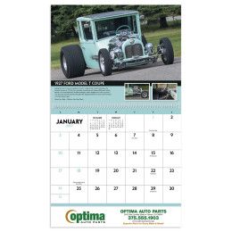 Custom Triumph® Premium Appointment Calendar - Street Rods - Calendar view Custom Triumph® Premium Appointment Calendar - Street Rods - Calendar view