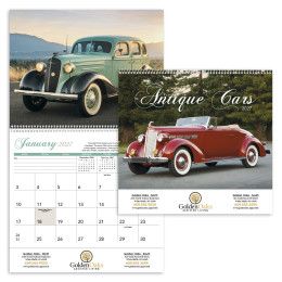 Custom Triumph® Premium Appointment Calendar - Antique Cars 