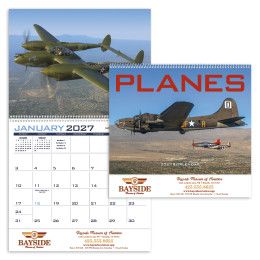 Custom Premium Appointment Calendar - Planes 