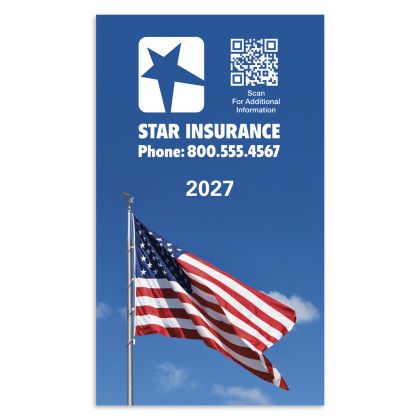 Custom Triumph® Colorful Impressions Monthly Pocket Planner - Patriotic Design View Custom Triumph® Colorful Impressions Monthly Pocket Planner - Patriotic Design View