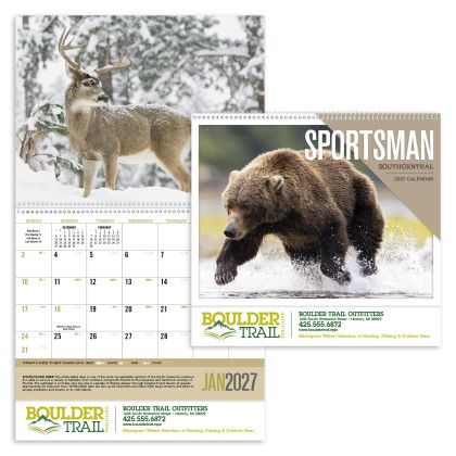 Custom Triumph® Premium Appointment Calendar - Regional Sportsman: Southcentral