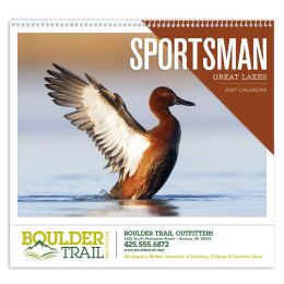 Triumph® Premium Appointment Calendar - Regional Sportsman: Great Lakes - Front view