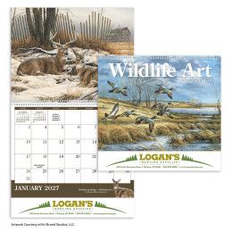 Custom Triumph® Premium Appointment Calendar - Wildlife Art