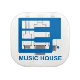 Custom Charging Cable Case with Phone Stand