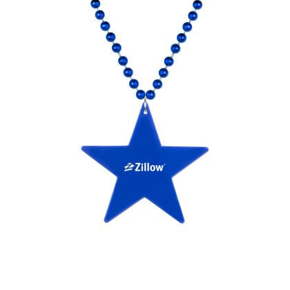 Custom Star Medallion Beads - Blue Custom Star Medallion Beads - Blue