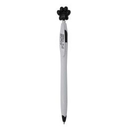 Custom Paw Print Wild Smilez Pen - Black 