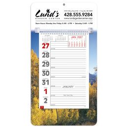Custom Triumph® Memo Board Desk Calendar with Stock Design - Autumn Custom Triumph® Memo Board Desk Calendar with Stock Design - Autumn