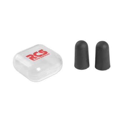 Custom Ear Plugs in Case - Black