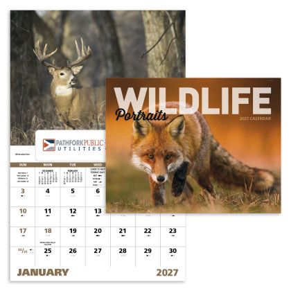 Custom Wildlife Portraits Calendar - Window