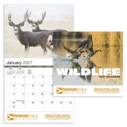Custom Wildlife Appointment Calendar - Stapled