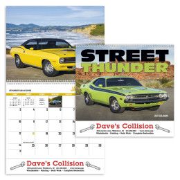 Custom Street Thunder Appointment Calendar - Spiral