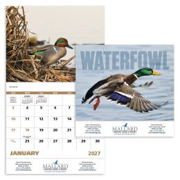 Custom Waterfowl Calendar - Stapled