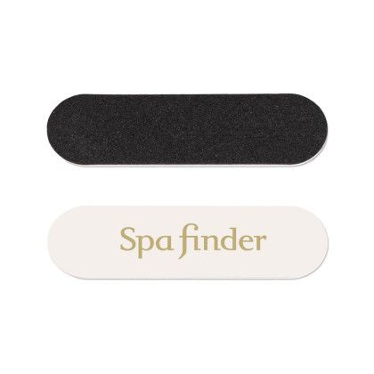 Custom 2 Sided Mini Nail File - Black 