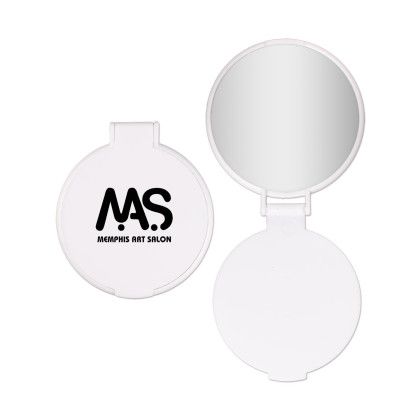 Custom Compact Mirror - White Custom Compact Mirror - White