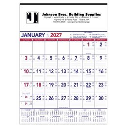 Custom Triumph® Triumph Calendars Patriotic Contractor Memo 