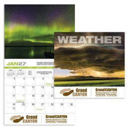 Custom Weather Almanac Appointment Calendar - Stapled Custom Weather Almanac Appointment Calendar - Stapled