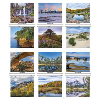 Custom Scenic America Pocket Calendar - Month view