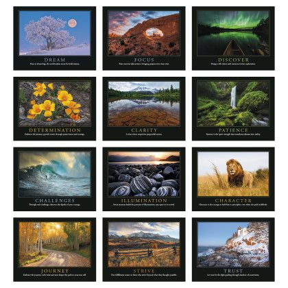 Custom Triumph® Premium Appointment Calendar - Motivations - Month view