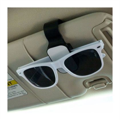 Custom Ryder Car Visor Sunglass Holder - Black Lifestyle View 