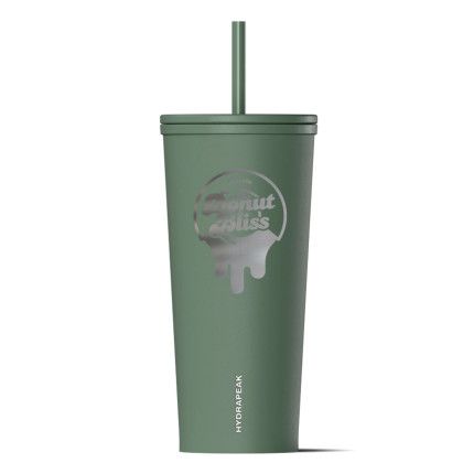 Custom 25 oz. Hydrapeak Stainless Steel Travel Tumbler - Sage Leaf Custom 25 oz. Hydrapeak Stainless Steel Travel Tumbler - Sage Leaf