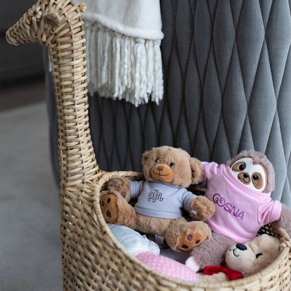 Custom 6" Sammy Sloth Stuffed Animal - Lifestyle View 