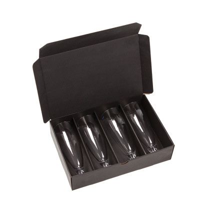 Custom Bastien 12 oz Beer Glass - Deep Etch  - Packaging