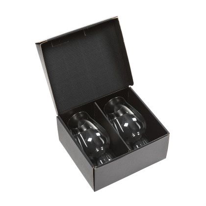 Custom Aragon 20 oz Stout Beer Glass- Deep Etch - Packaging