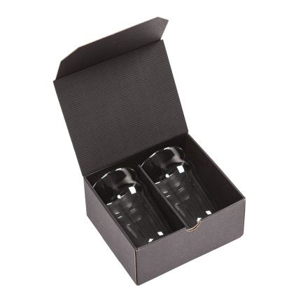 Custom Burckhardt16 oz Beer Glass - Deep Etch - Packaging Custom Burckhardt16 oz Beer Glass - Deep Etch - Packaging