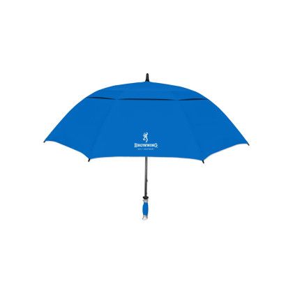 Custom Hurricane Vented Pro Golf Umbrella - Blue Custom Hurricane Vented Pro Golf Umbrella - Blue