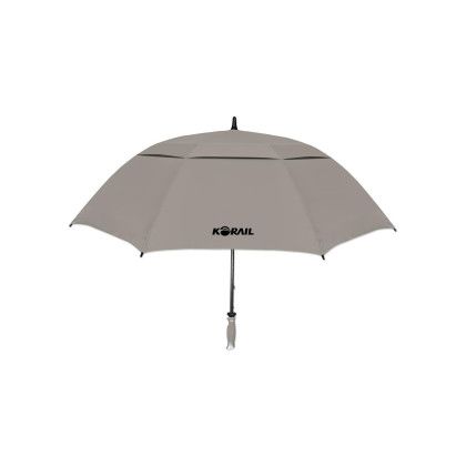Custom Hurricane Vented Pro Golf Umbrella - Gray Custom Hurricane Vented Pro Golf Umbrella - Gray