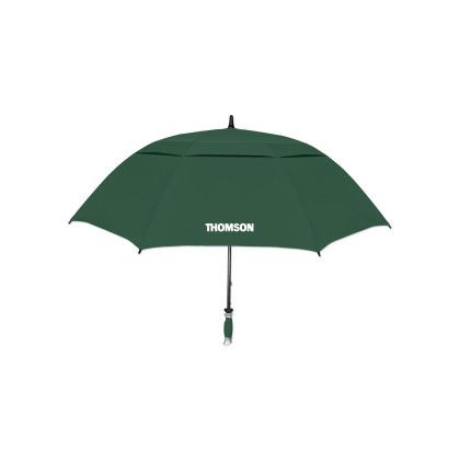 Custom Hurricane Vented Pro Golf Umbrella - Green Custom Hurricane Vented Pro Golf Umbrella - Green