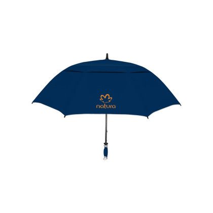 Custom Hurricane Vented Pro Golf Umbrella - Navy blue Custom Hurricane Vented Pro Golf Umbrella - Navy blue