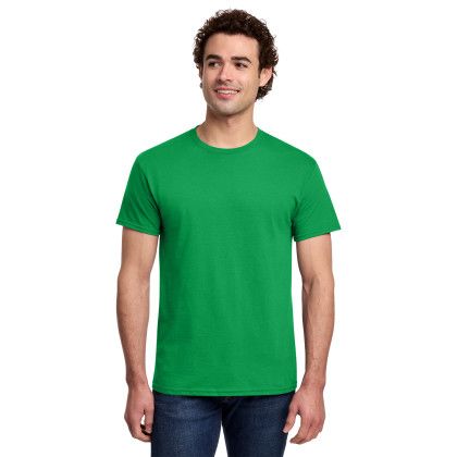Custom Gildan Light Cotton Tee Shirt - Irish Green Custom Gildan Light Cotton Tee Shirt - Irish Green