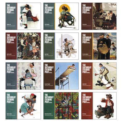 Custom Economy Appointment Calendar - The Saturday Evening Post II - Month view