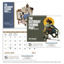 Custom The Saturday Evening Post - Spiral Calendar Custom The Saturday Evening Post - Spiral Calendar