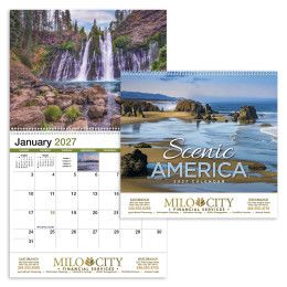 Custom Scenic America Appointment Calendar - Spiral
