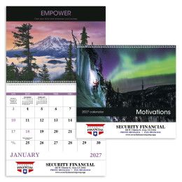 Custom Motivations - Spiral Calendar Custom Motivations - Spiral Calendar