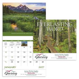 Custom Everlasting Word - Stapled Calendar 